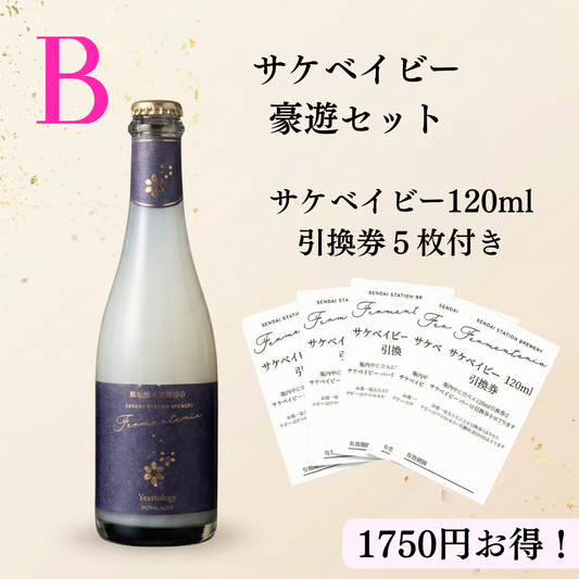 【福袋B】サケベイビー豪遊セット　1750円お得！